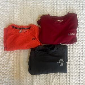 Magellan, Russell, Art Class Boys Long Sleeve Moisture Wicking T-Shirt Bundle